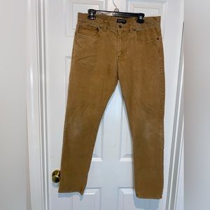 J. Crew Mercantile Flex Slim Corduroy Pants.  Size 34x32